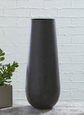 Bay Furniture Gallery - Ashley Furniture - Fynn Vase - Vase / Antique Brown - A2000516